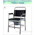 Medical patient elderly disabled bath shower commode toilet chair with bedpan